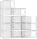 Kuject X-Large Shoe Storage Boxes 12 Pack by Kuject
