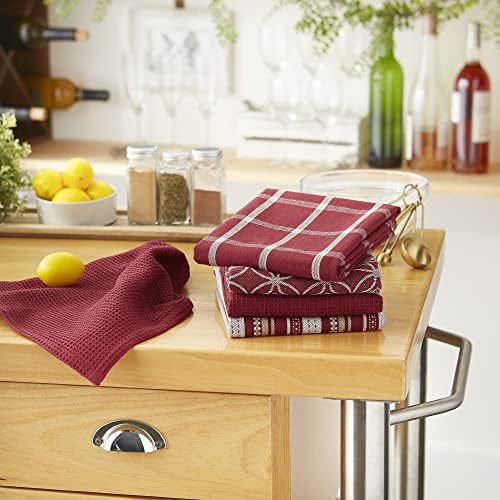 DII Assorted Woven Kitchen Set, 5 Piece - Image 4