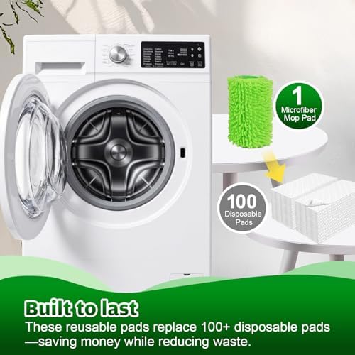 UNIMADE Reusable Microfiber Mop Pads Compatible - Image 4