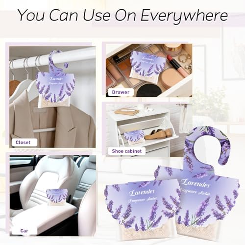 18 Pack Lavender Scented Sachets - Image 3