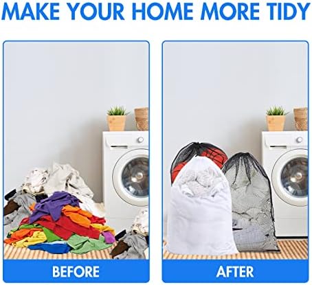 Berlune 30 Pack Large Mesh Laundry Bags - Image 5