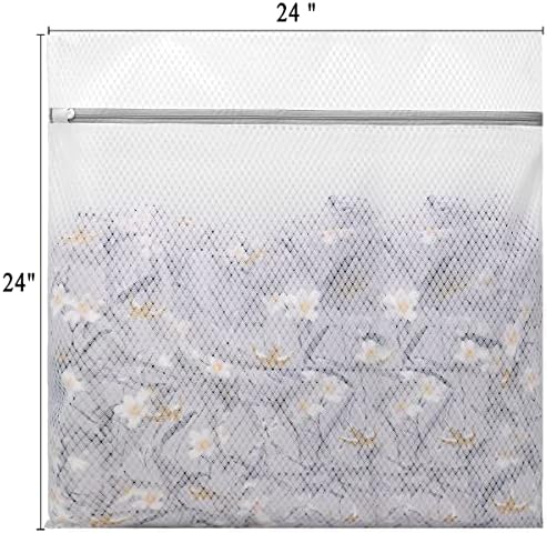 Muchfun 2Pcs Durable Diamond Mesh Laundry Bags - Image 5