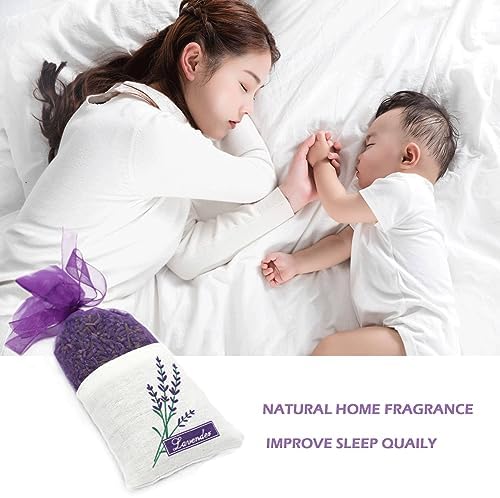 Lavender Sachets Bag for Drawers and Closets，Perfect for Cars, Gym Bags or - Image 5