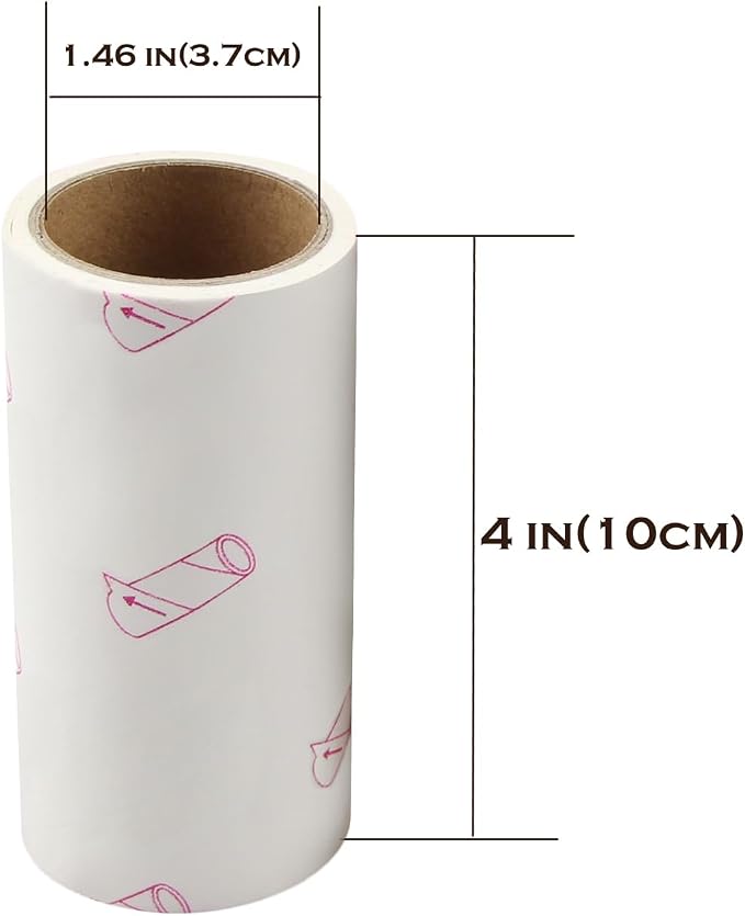 Pet Hair Lint Roller Refill, 480 Sheets, Adhesive Sheets - Image 5