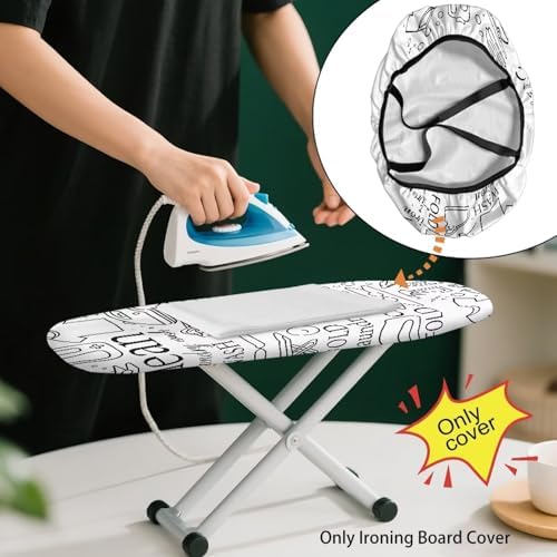 Personalized Small Ironing Board Cover Easy to Install Iron Heat Shield - Image 3