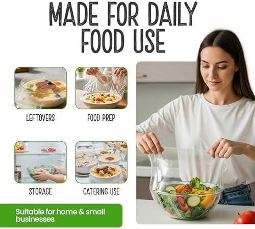 Eco Green Living Biodegradable Cling Film Bio Cling Wrap 100% Compostable - Image 6