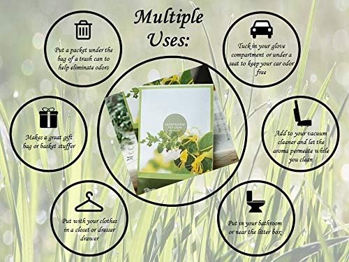 Honeysuckle Scented Sachets Pack of 3, Spring and Summer - Image 3