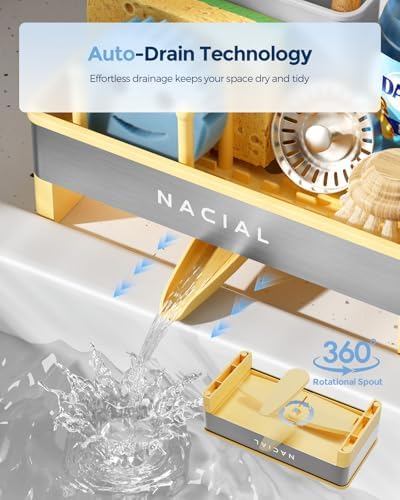 Nacial Kitchen Sink Organizer, Sink Caddy - Image 3