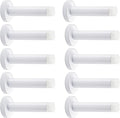 DOKU 10Pcs Door Stop, 3.5 Inch Heavy Duty 304 Stainless Steel Door Stopper by DOKUHOME