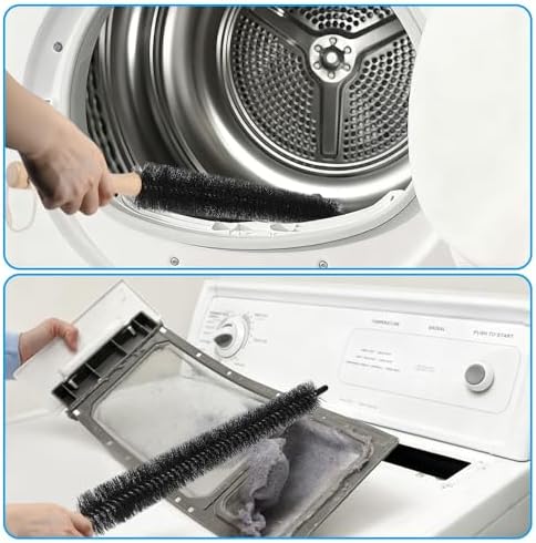 Picowe Magnetic Laundry Storage, Large Clear Acrylic Lint Holder Bin - Image 6
