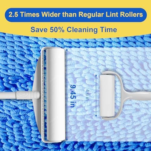 Large Lint Rollers for Floor Carpet, Sticky Floor Roller - Image 4