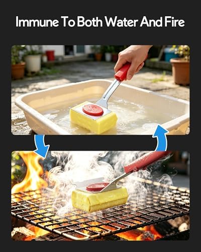 Steam Grill Brush Bristle Free, Grill Brush - Image 7