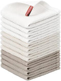 Nialnant 12 Pack Dish Cloths, 100% Cotton Dish Towels by Nialnant