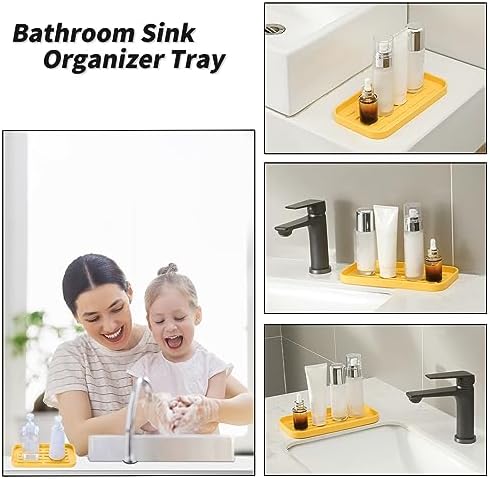 MicoYang Silicone Kitchen Sink Organizer Tray - Image 4
