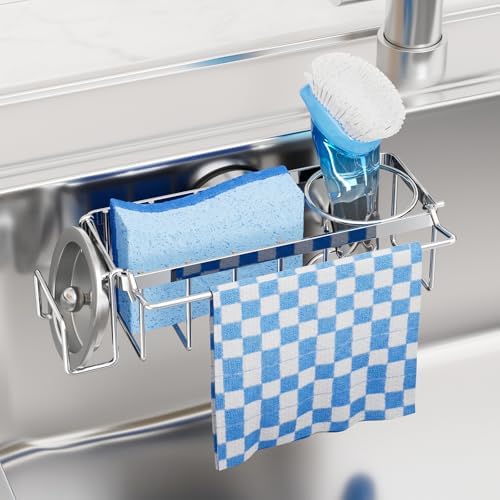 TAILI 4-in-1 Sink Caddy for Kitchen Sink by TAILI