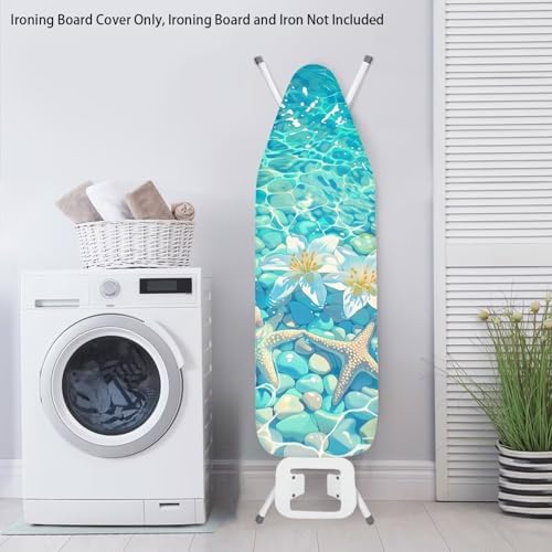 Sea Beach Starfish Ironing Board Cover Cover Heat-Reflective Scorch Resistant - Image 3