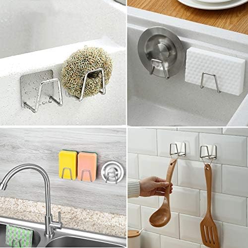 Adhesive Sponge Holder Sink Caddy - Image 4