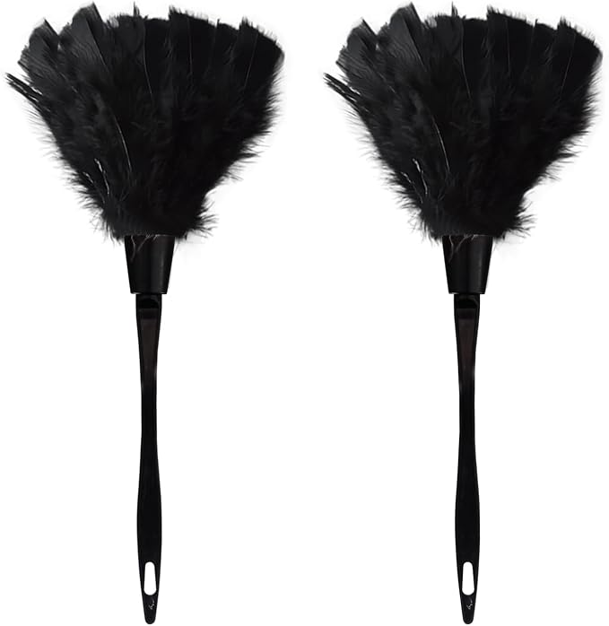 Turkey Feather Dusters for Cleaning Home Blinds Kitchen car Office, by Unknown