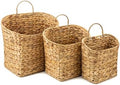 Wicker Hanging Basket, Farmhouse Rustic Storage Baskets by Nicestand