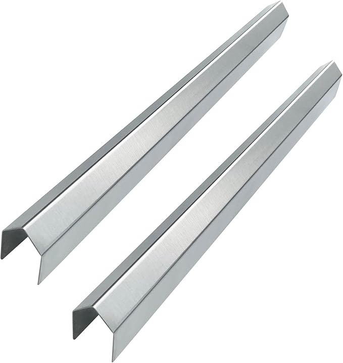 (Pack of 2) Sunrise Kitchen Supply Heavy Duty 20 GaugeStainless Steel Deep Fryer Joining Strip/Connector (23"L x 1 1/2"W)