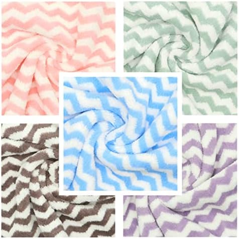 Microfiber Cleaning Cloth, 10 Pack Microfiber Rags, Mix Color - Image 4