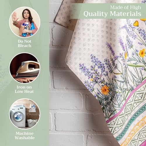 Maison d' Hermine Kitchen Towels Set of 3 Reusable 100% Cotton 27.50" x 20" - Image 3