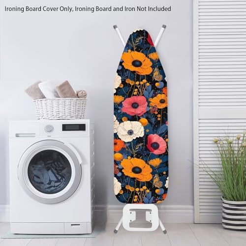 Retro Shirley Flower Ironing Board Cover - Image 4