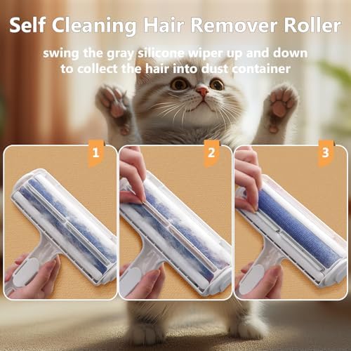 ACE2ACE Pet Hair Remover, Reusable Lint Roller - Image 6