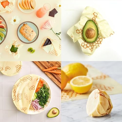 Bee's Wrap Beeswax Food Wraps, 3 Pack Assorted - Image 3