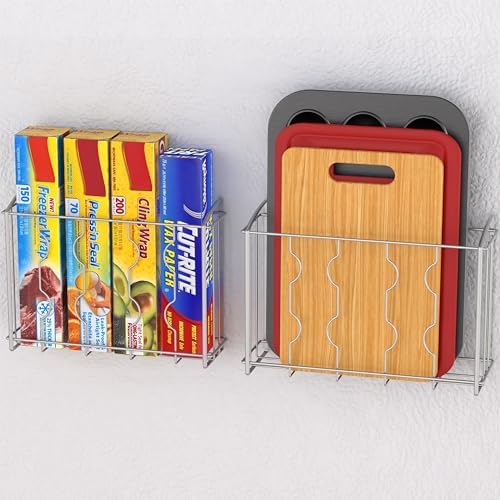 Simple Houseware Over the Cabinet Door Organizer Holder - Image 4