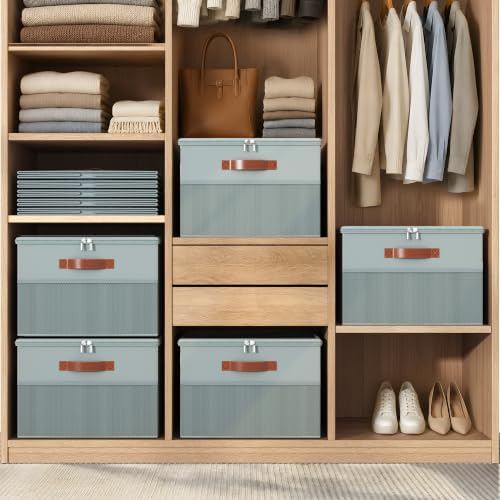 Shoe Organizer for Closet, 2 Pack Foldable Shoe Storage Organizer Box Bin - Image 7