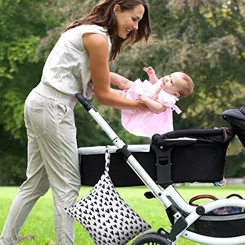 Shappy 2 Pack Wet Dry Bag Travel Laundry Waterproof, Solid Gray - Image 5