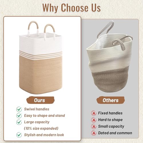 Laundry Basket Hamper, Blanket Storage, Dirty Clothes Hamper - Image 4