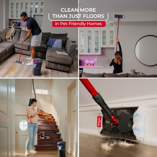 O-Cedar H2prO Flat Mop System | Quick Everyday Cleaning | Dual-Tank Fresh Water - Image 5