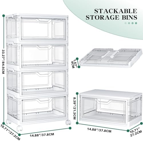 Kmiectse Clear Storage Bins - Image 2