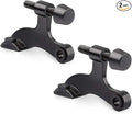 2 Pack Hinge Pin Door Stopper Black by KOVOSCH