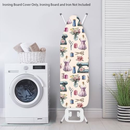 Sewing Machine Ironing Board Cover 15x54 Inch Applicable Standard Size Vintage - Image 4