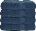 GLAMBURG Premium Cotton 4 Pack Bath Towel Set by GLAMBURG