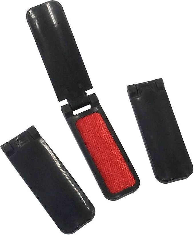 GARASANI 3 Pack Portable and Foldable Plastic Fold Clothing Dust Brush Pet Hair by GARASANI