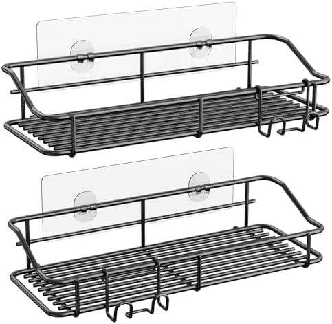 Nieifi Shower Caddy Adhesive, Shower Shelves, Shampoo Holder by Nieifi