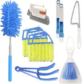 10 Pcs Venetian Window Blind Cleaner Duster Tool Set, Mini Blind Cleaner Duster by Weogot