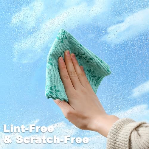 Microfiber Cleaning Cloth Roll, 80 Pack Cleaning Towels, Lint Free Rags Paper - Image 2