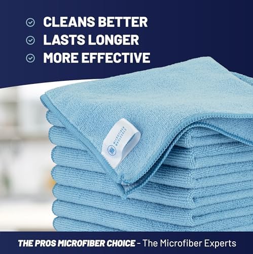 Microfiber Cleaning Wholesale Cloths | Size 12" x 12"| All Purpose Microfiber - Image 2