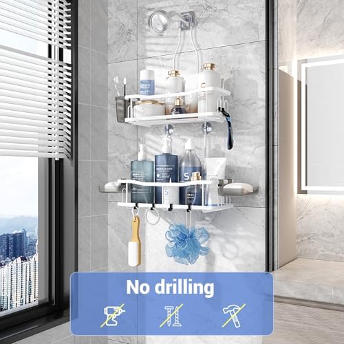 Hanging Shower Caddy Over Shower Head - Image 2