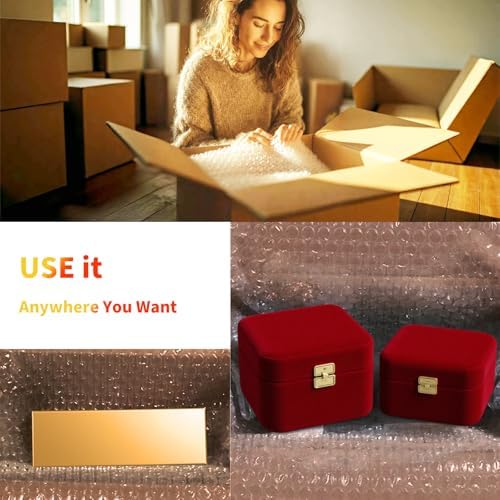 Bubble Cushioning Wrap 2 Pack 12 Inch x 72 ft Total Bubble Wrap - Image 4