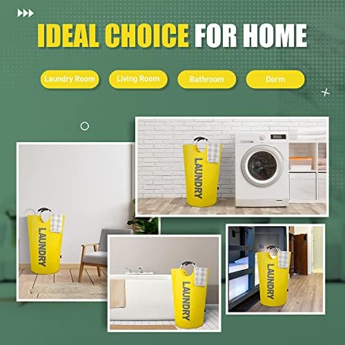 Caroeas 95L Pro Large Laundry Basket, Waterproof Laundry Hamper, Laundry Bag - Image 4