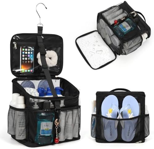 CUBETASTIC Shower Caddy Portable Mesh Shower Tote by CUBETASTIC