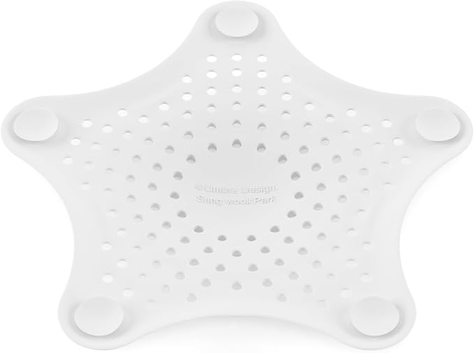 Umbra Starfish Hair Catcher, Suction Cup Drain Cover, flexible and durable - Image 7