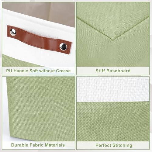 Bagnizer Storage Bins Large Fabric Storage Baskets - Image 5