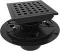 4 Inch Square Shower Floor Drain by WEBANG